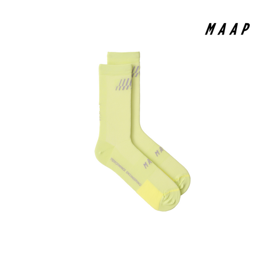 Aerate Sock Shadow Lime