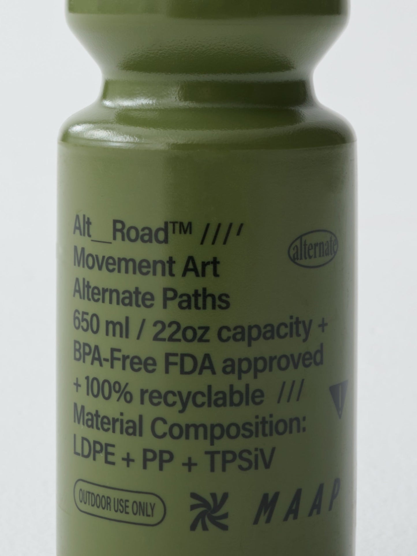 Alt_Road Bottle Oil Green/Black