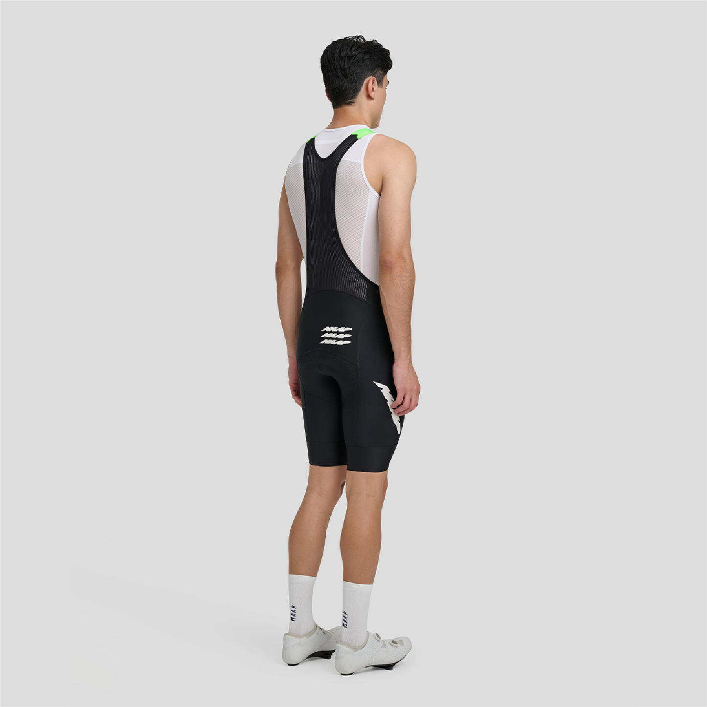 Eclipse Team Bib Evo Black/Fluro Green