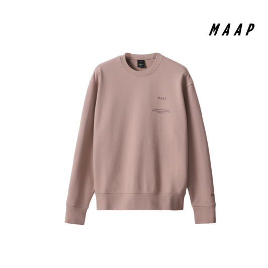 Essentials Print Crew Fawn