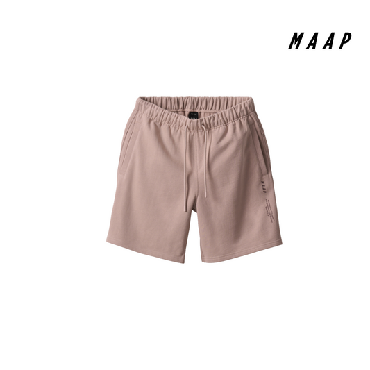 Essentials Print Sweat Short Fawn