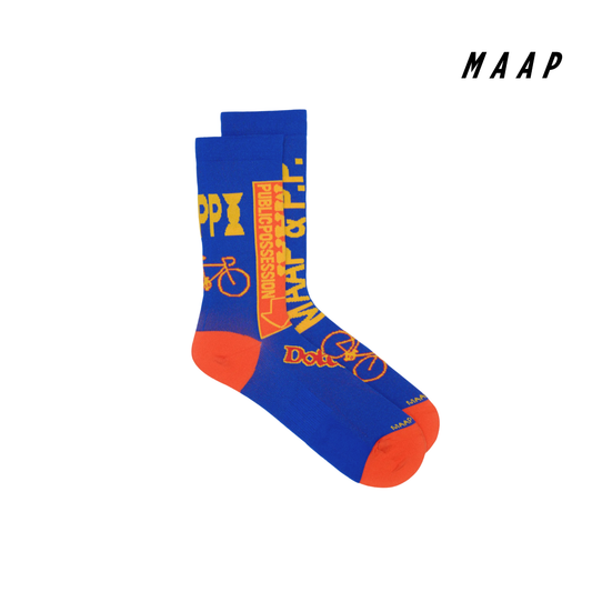 MAAP + PUBLIC POSSESSION Team Sock Cobalt