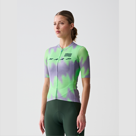 Women's LPW Pro Air Jersey 2.0 Purple Ash/Aqua Green