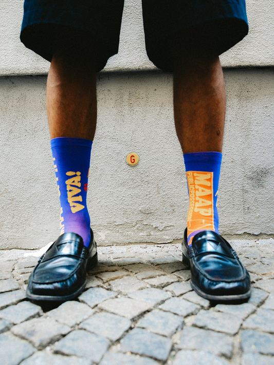 MAAP + PUBLIC POSSESSION Team Sock Cobalt
