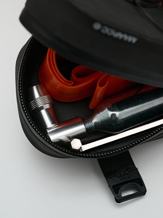 Shield Saddle Bag Black - Large