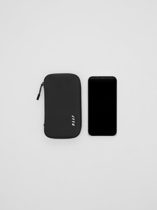 Shield Waterproof Phone Wallet Black - Small
