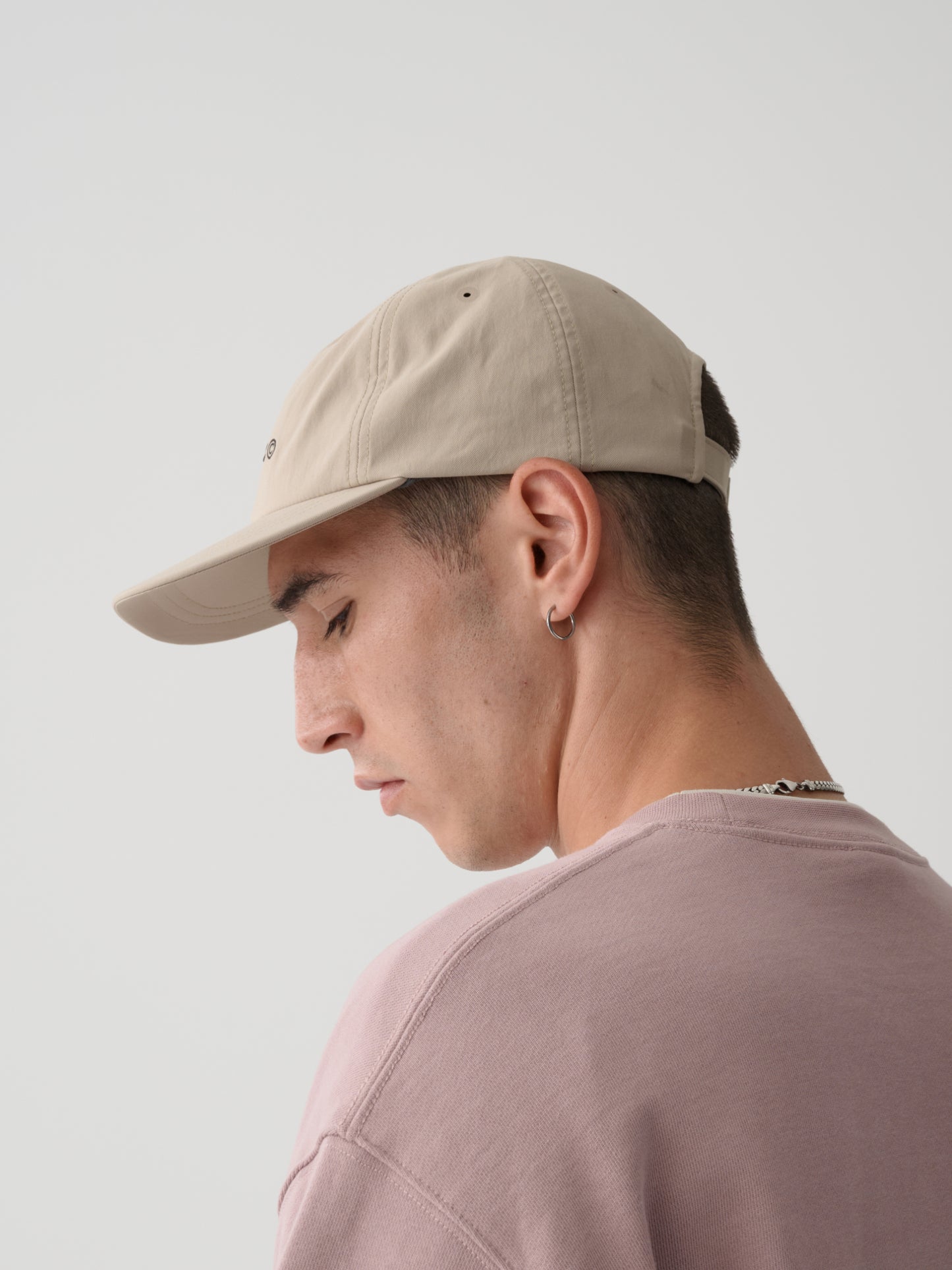 CC 6 Panel Twill Cap Greige
