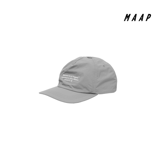 CC Nylon 5 Panel Cap Flint Grey