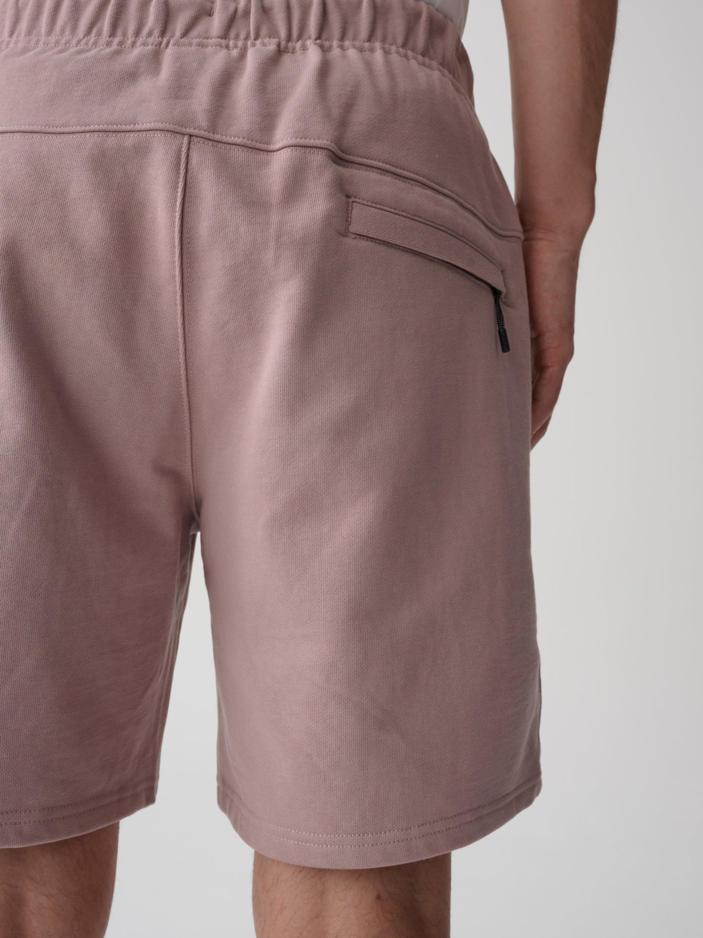 Essentials Print Sweat Short Fawn