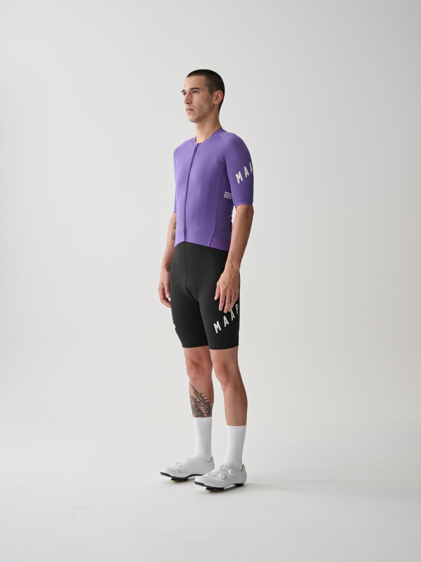 Aeon Bib Short Black/White