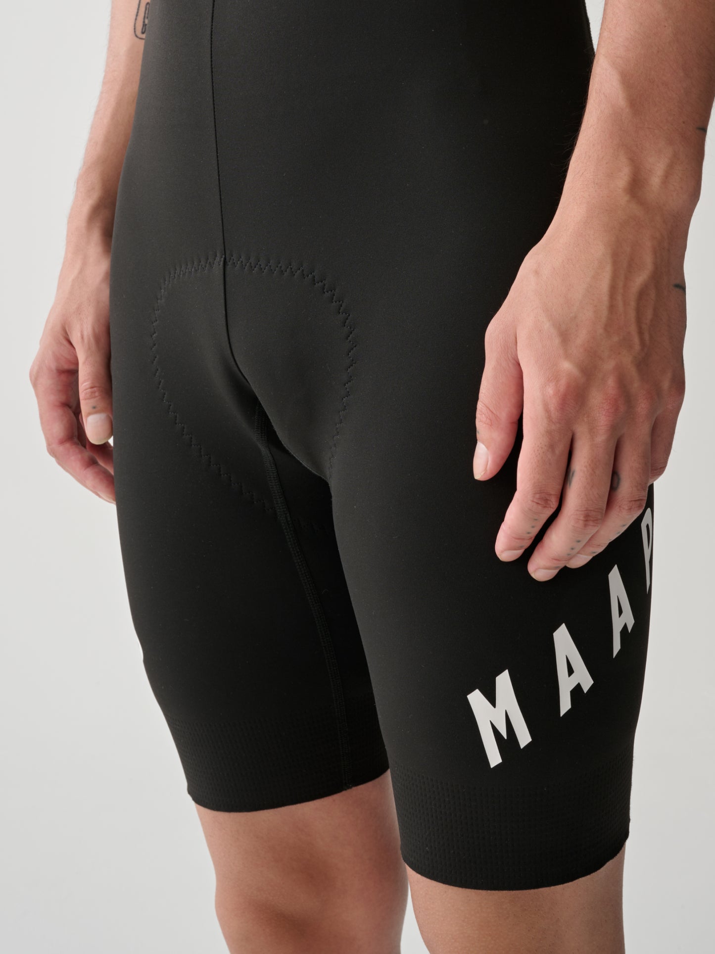 Aeon Bib Short Black/White