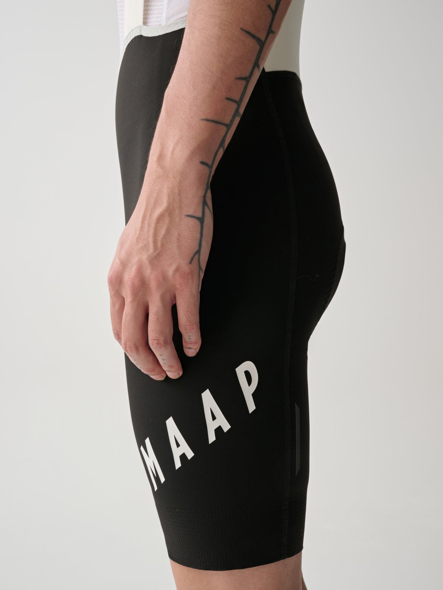 Aeon Bib Short Black/White