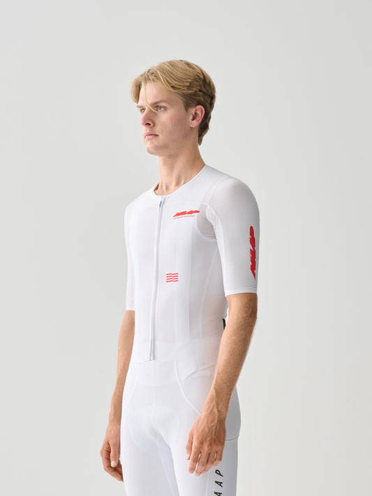 Eclipse Pro Race Jersey White/Infrared