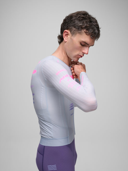 Beta Pro Aero LS Jersey Xenon Purple