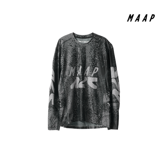 Alt_Road™ Mesh LS Tee Silver/Black
