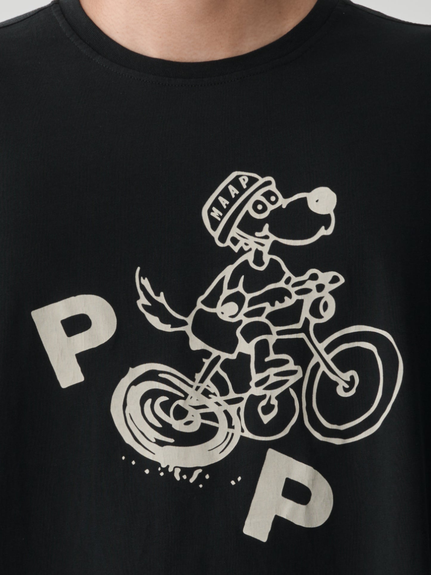 MAAP & POP Graphic Tee Black