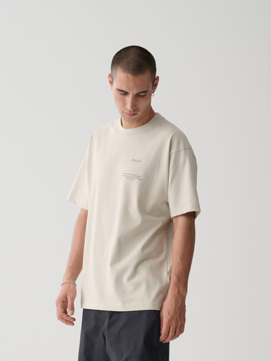 Essentials Print Tee Fog