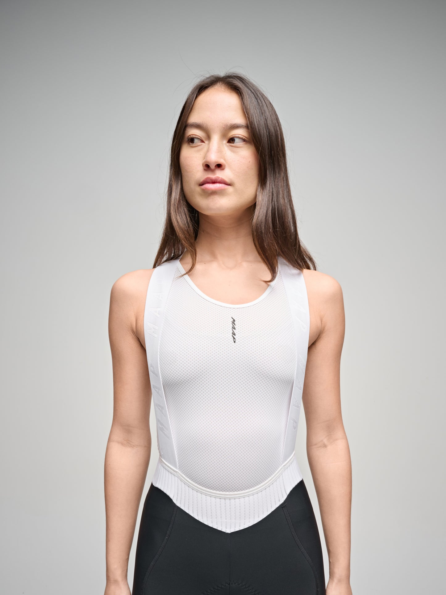 Women's Team Mesh Base Layer White