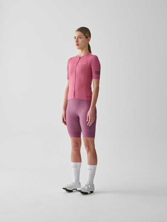 Women's Team Bib Evo Cargo Dark Mauve