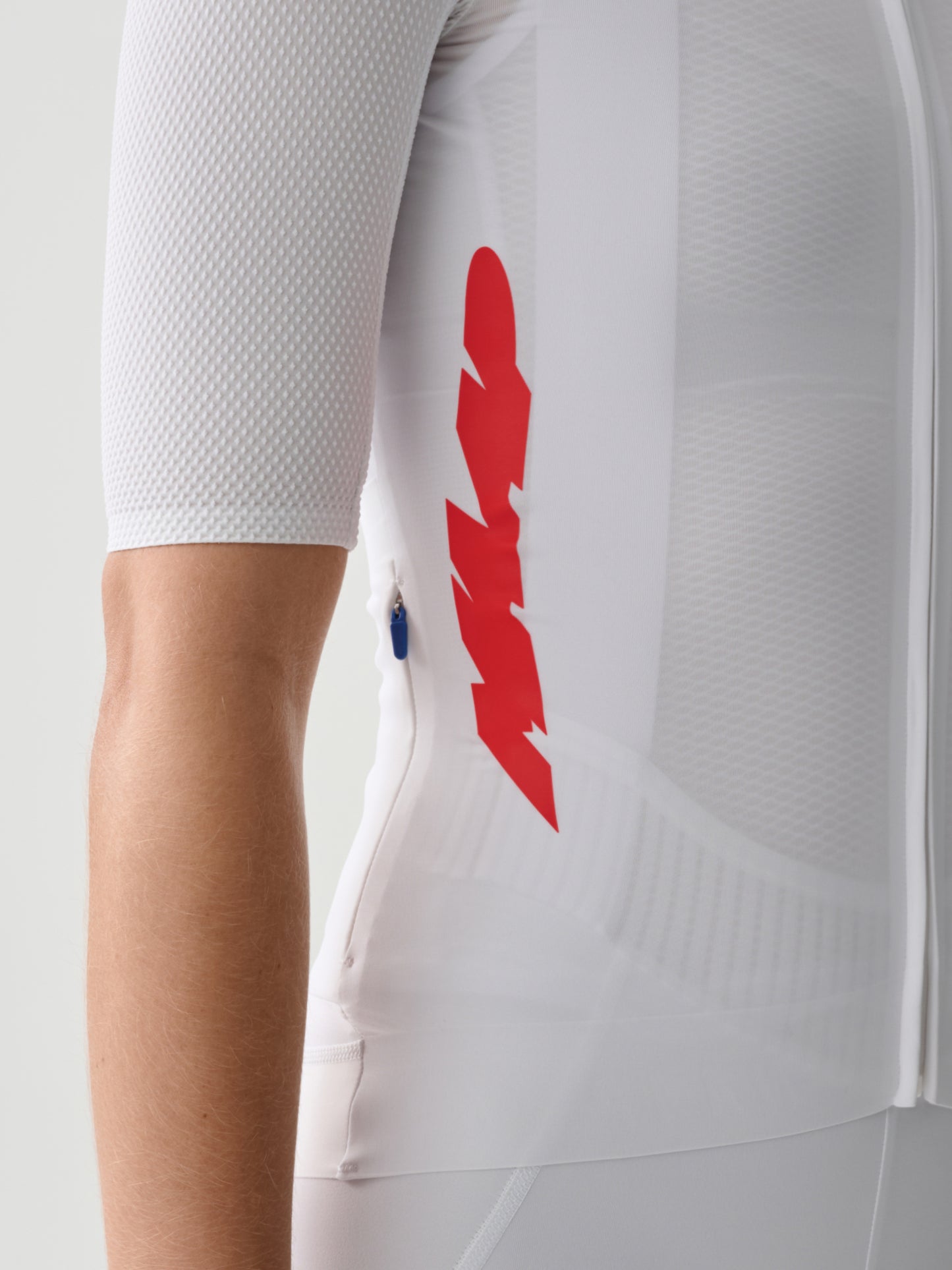 Women's Eclipse Pro Race Jersey White/Infrared