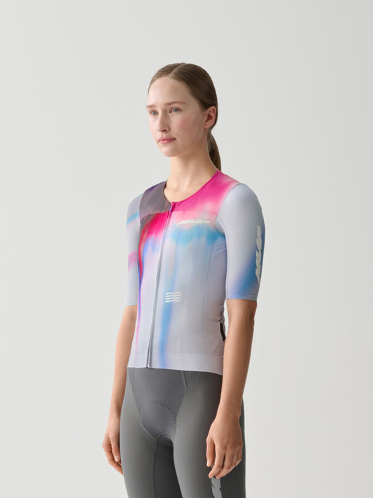 Women's Solar Pro Race Jersey Gamma Blue