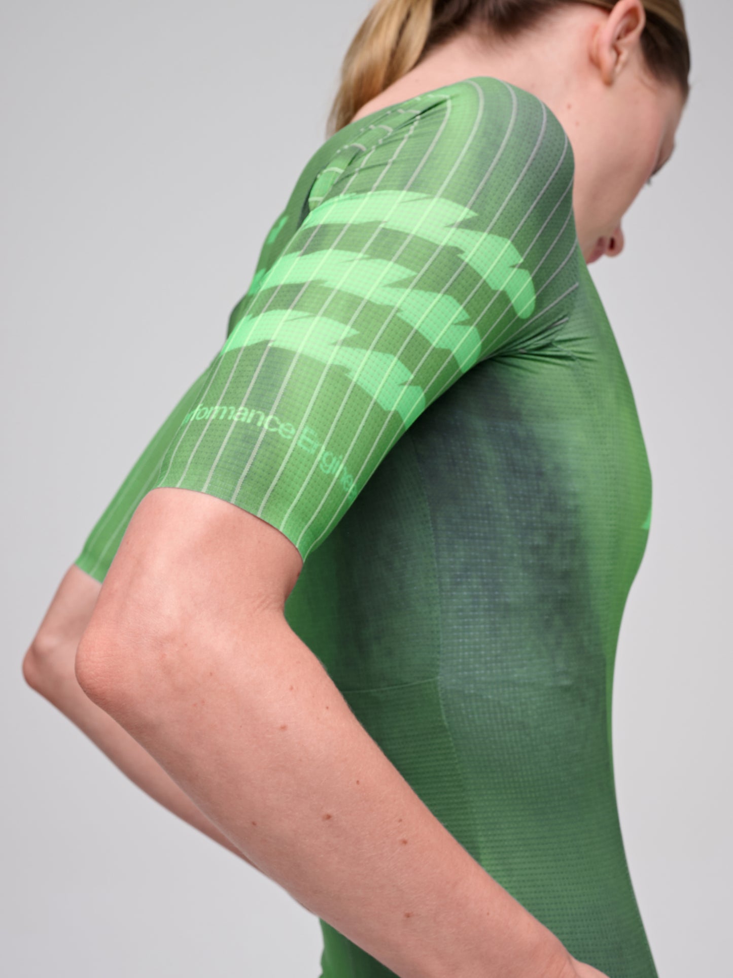 Women's Pro Aero Jersey Neptune Green