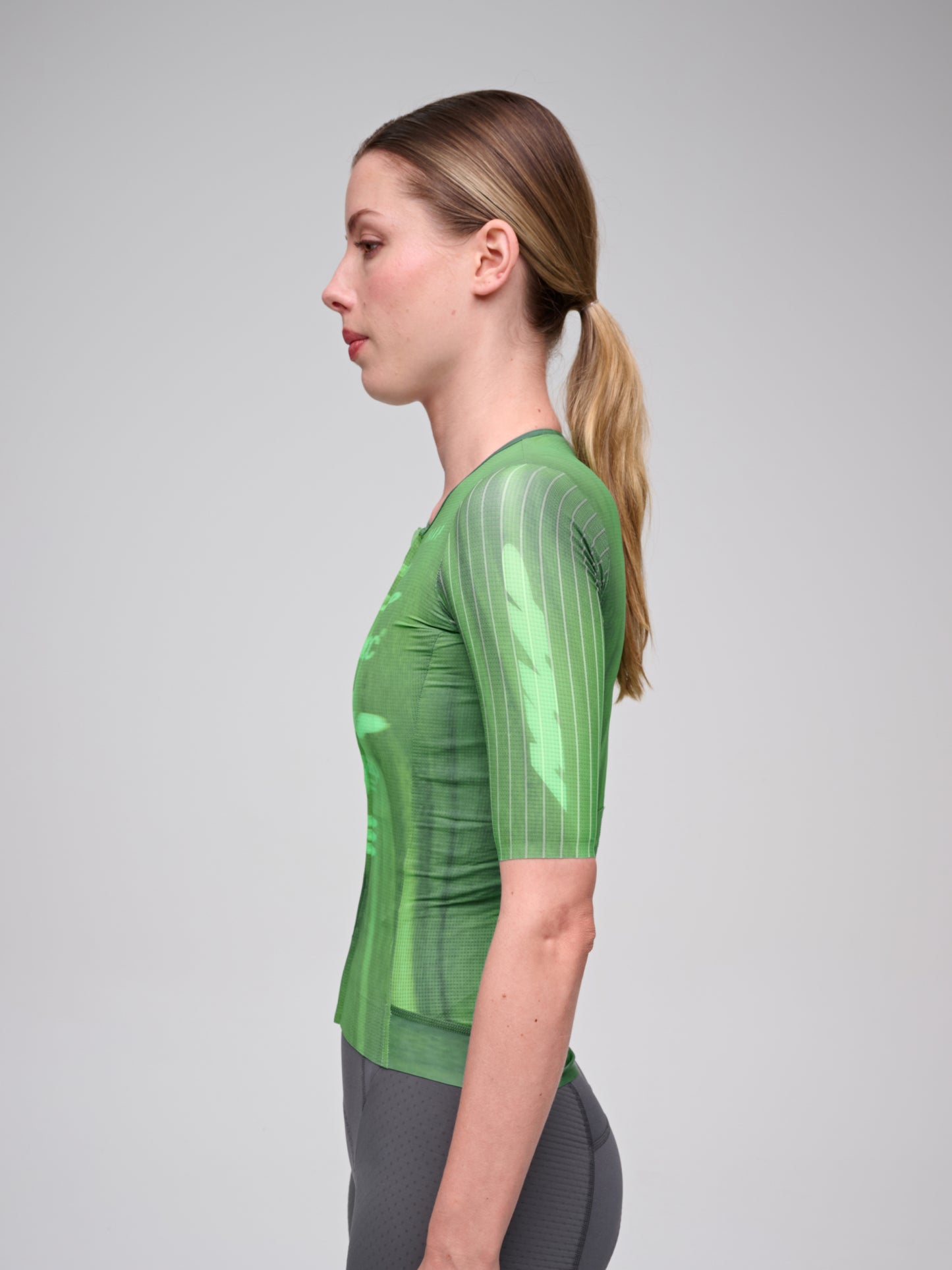 Women's Pro Aero Jersey Neptune Green