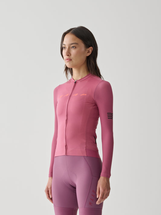 Women's Evade Pro Base LS Jersey 2.0 Mauve