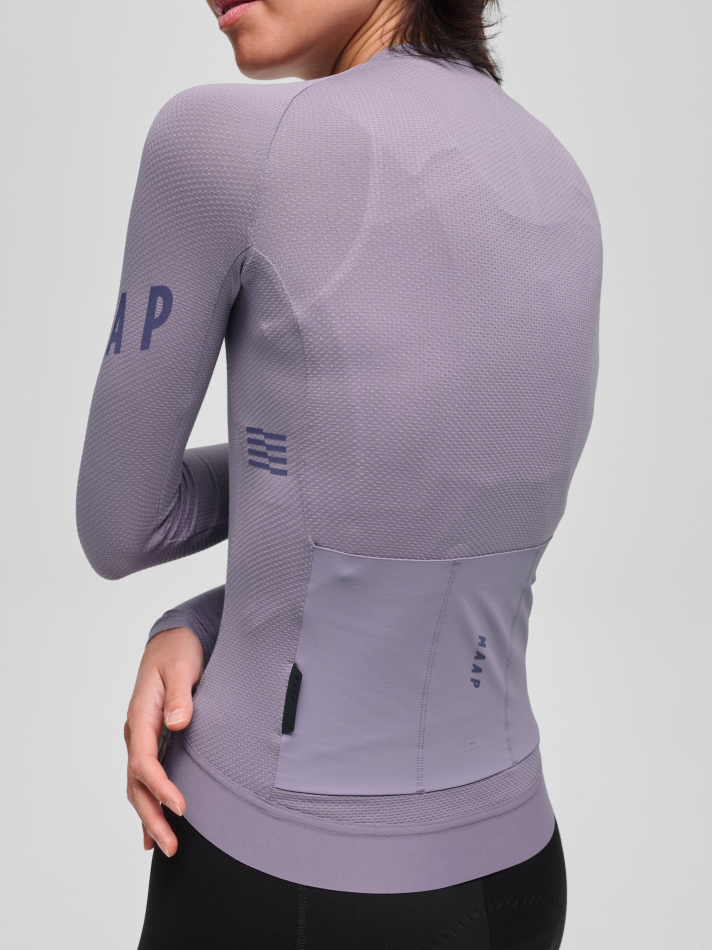Women's Apex Aeon LS Jersey Lavender Grey