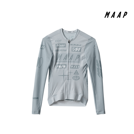 Women's Drome Pro Air LS Jersey 3.0 Ice Gray