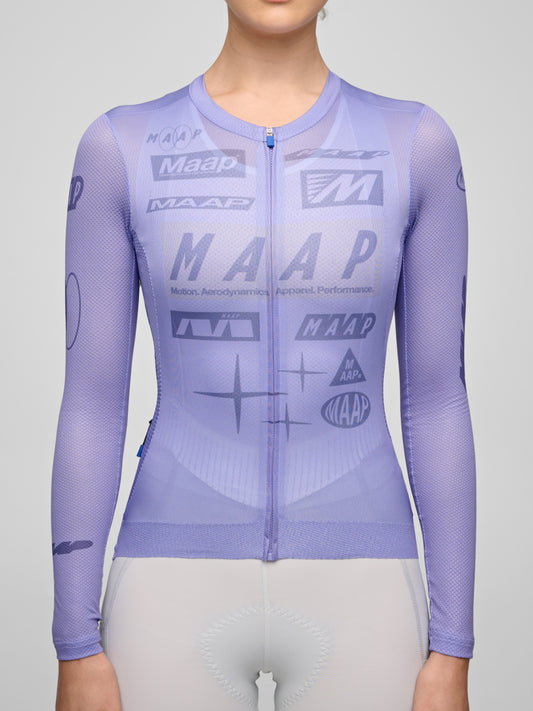 Women's Drome Pro Air LS Jersey 3.0 Lavender