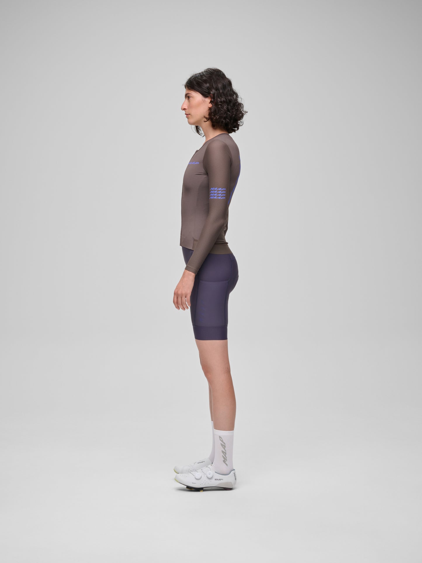 Women's Emerge LS Jersey Brown Umber