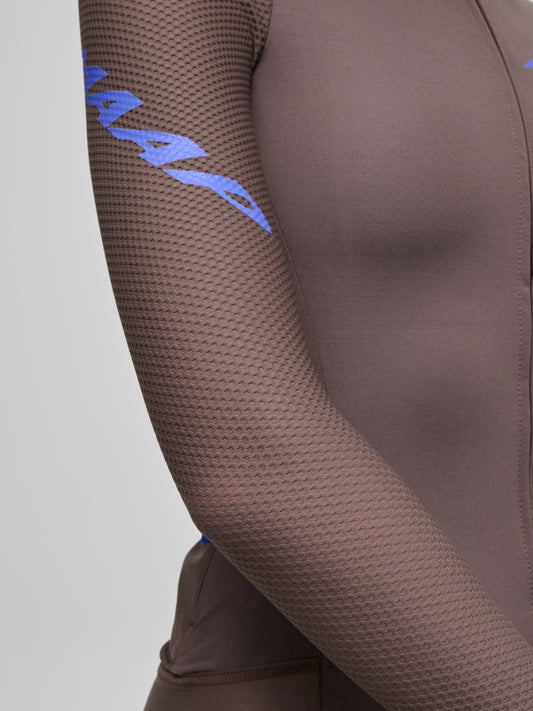 Women's Emerge LS Jersey Brown Umber