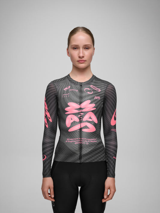 Women's Spectrum Pro Air LS Jersey 3.0 Carbon Rose