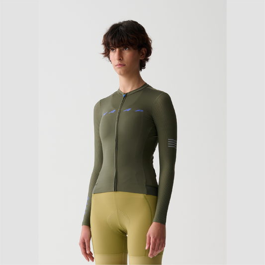 Women's Evade Pro Base LS Jersey 2.0 Loam