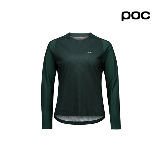 W's Motion Air L/S Jersey Pargasite Green