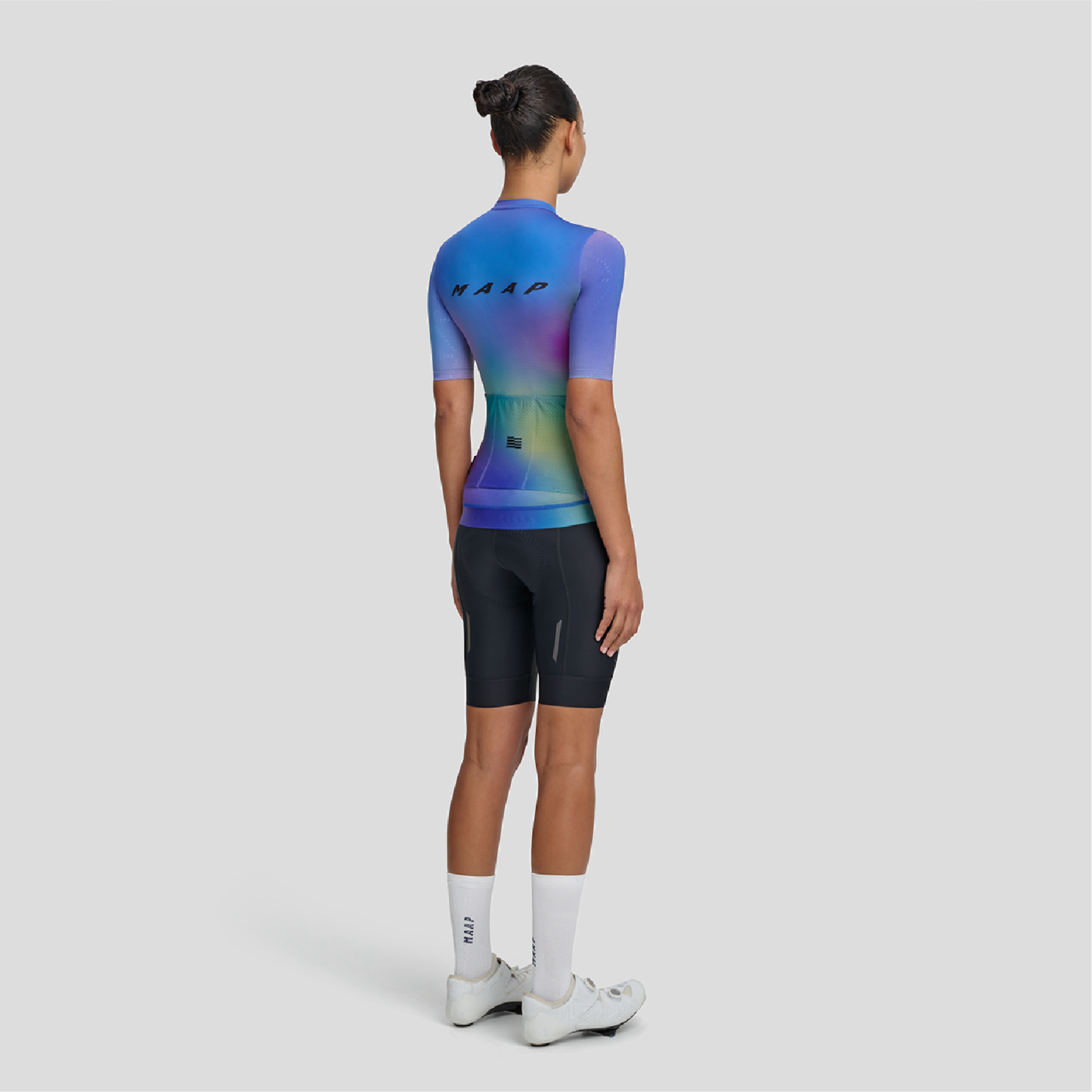 Women's Blurred Out Pro Hex Jersey 2.0 Blue Mix