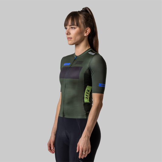 Women's System Pro Air Jersey Bronze Green