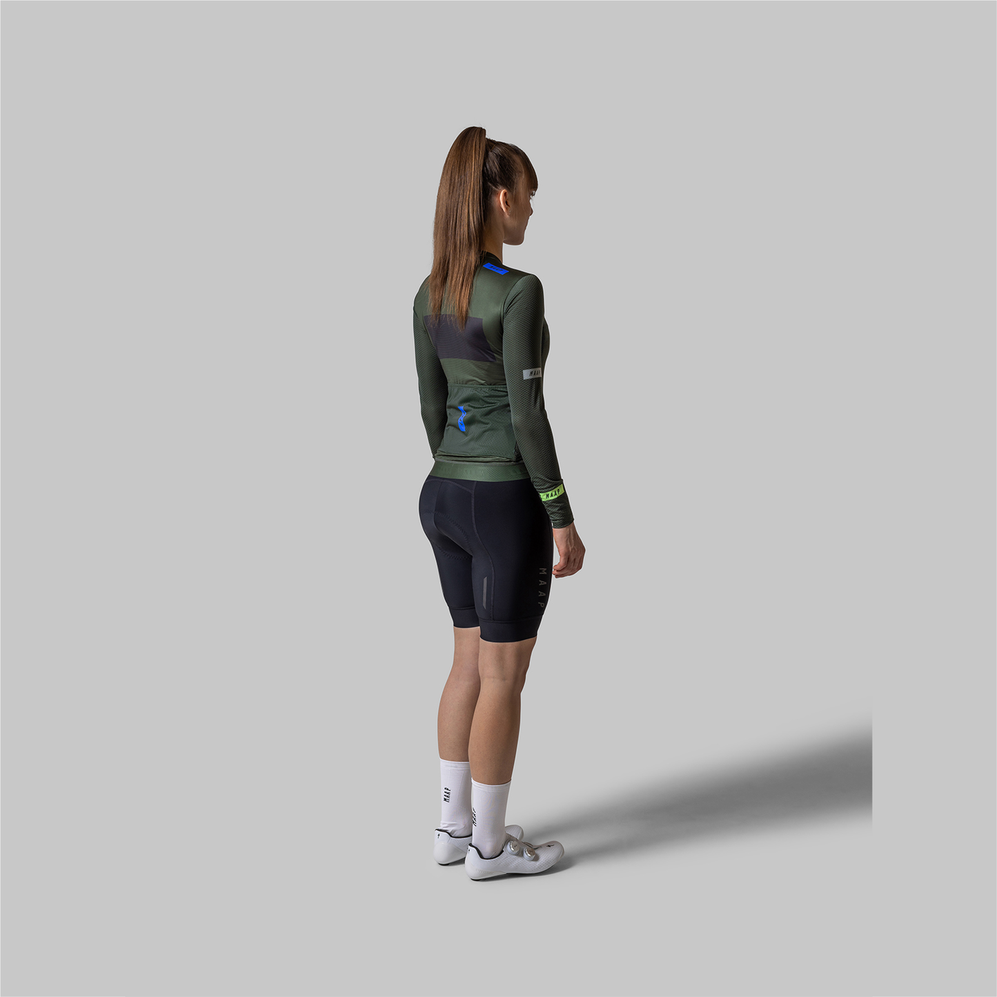 Women's System Pro Air LS Jersey Bronze Green