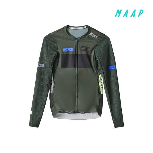 Women's System Pro Air LS Jersey Bronze Green