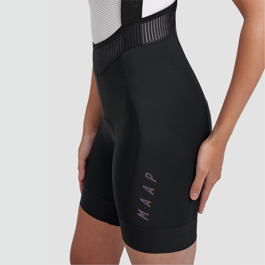Women's Short Team Bib Evo Black/Black