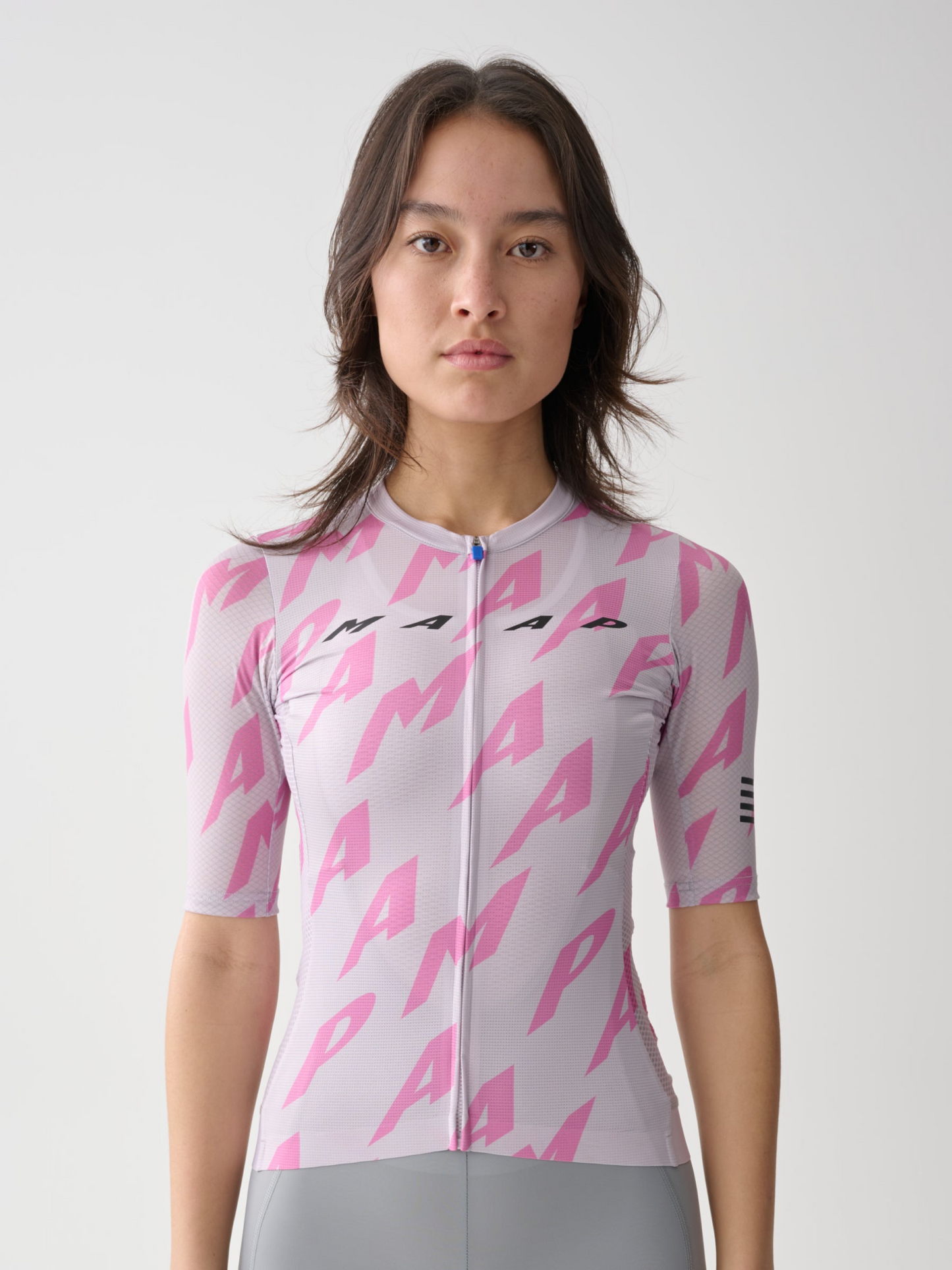 Women's Equalise Pro Air Jersey Heather/Super Pink