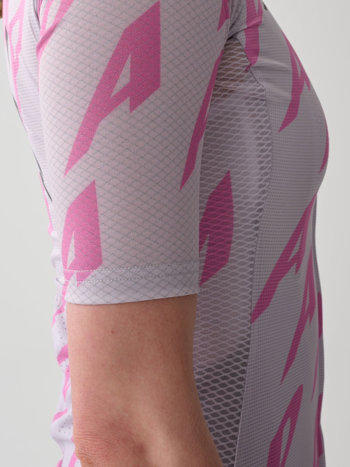 Women's Equalise Pro Air Jersey Heather/Super Pink