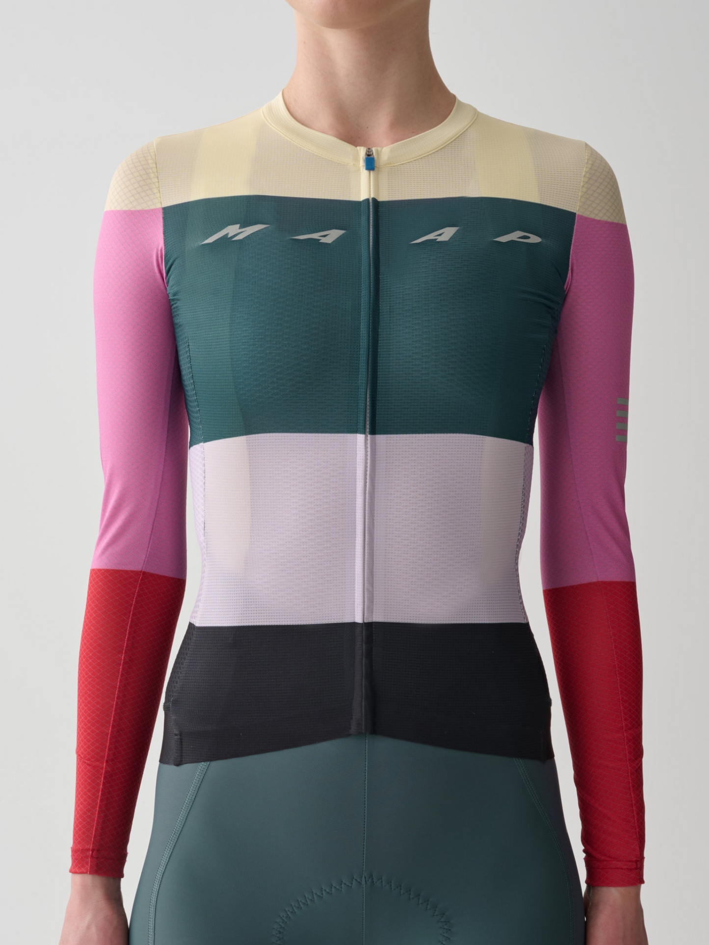 Women's Level Pro Air LS Jersey 2.0 Deep Teal Mix