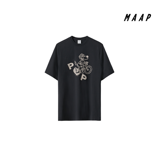 MAAP & POP Graphic Tee Black
