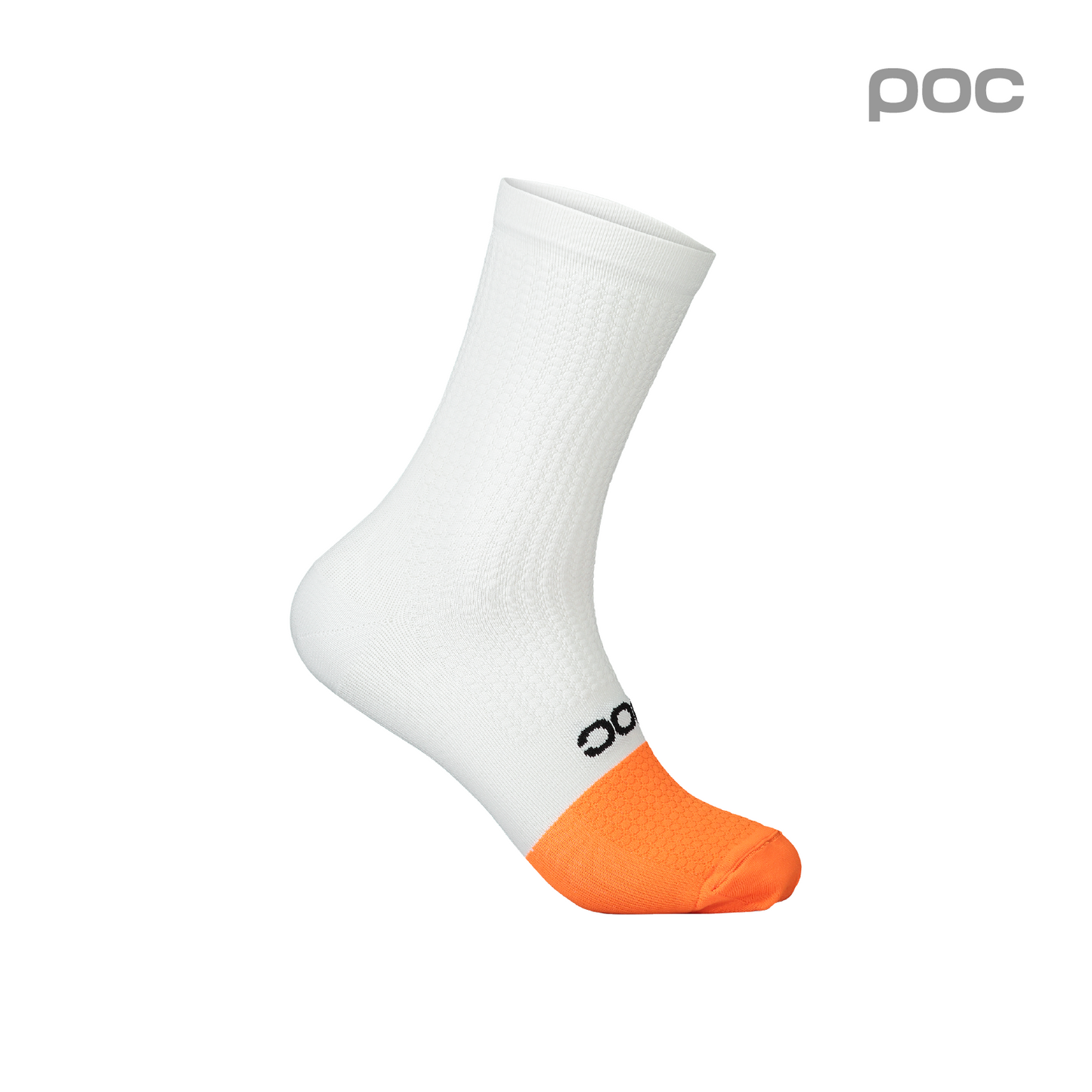Flair Sock Mid Hydrogen White/Zink Orange