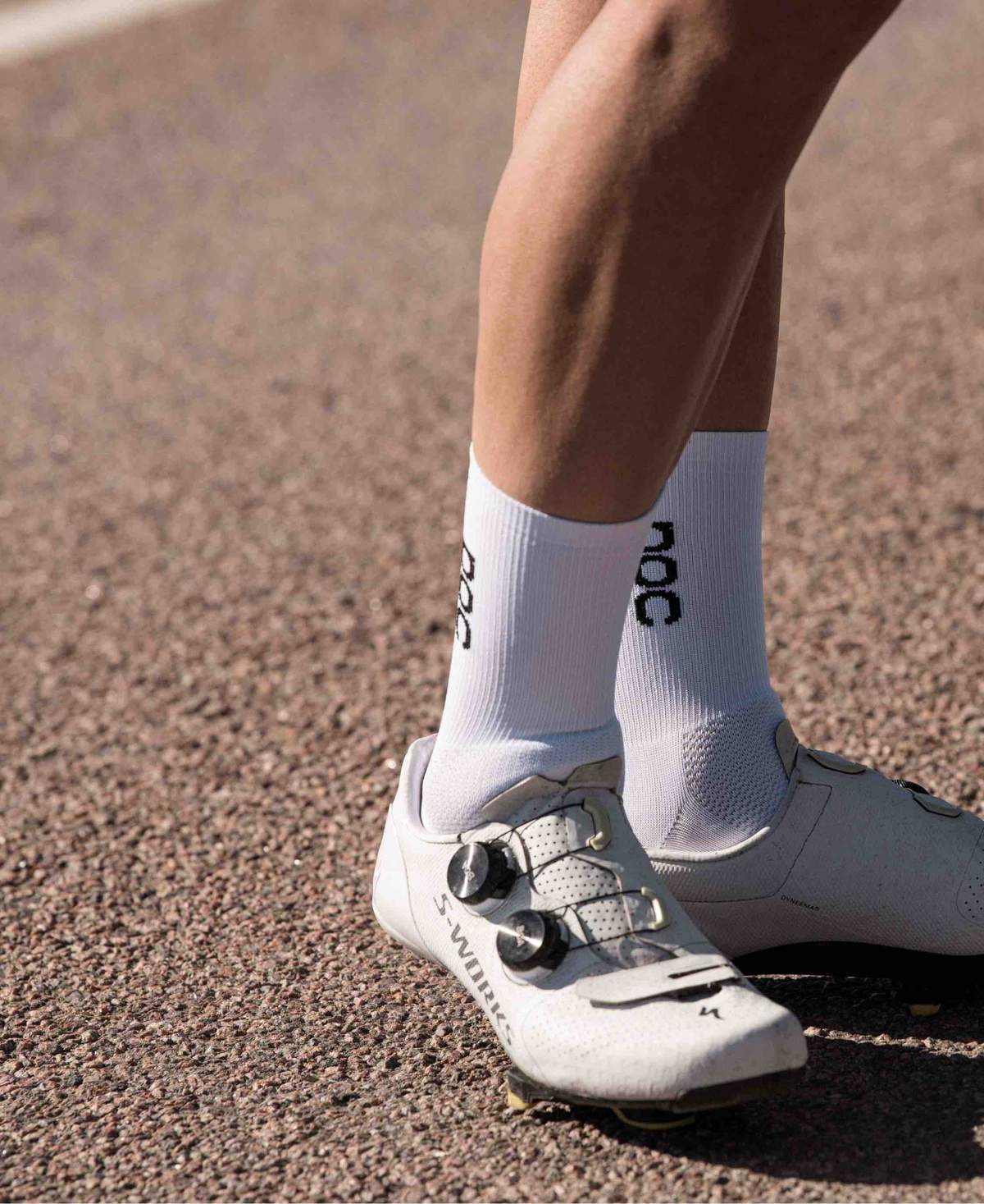 Soleus Lite Long Sock Hydrogen White