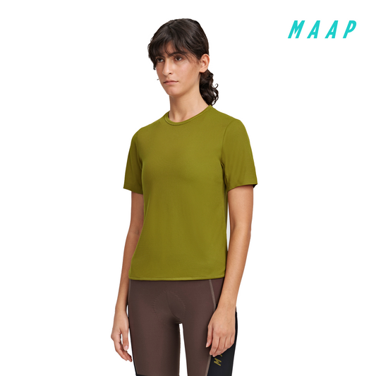Women's Alt_Road Ride Tee Olive