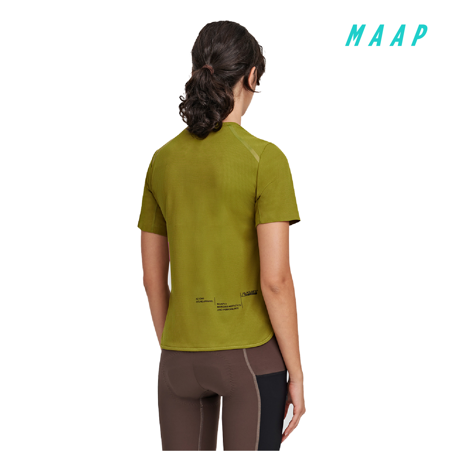 Women's Alt_Road Ride Tee Olive