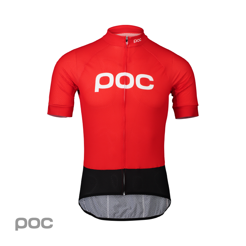 Essential Road Logo Jersey Prismane Red